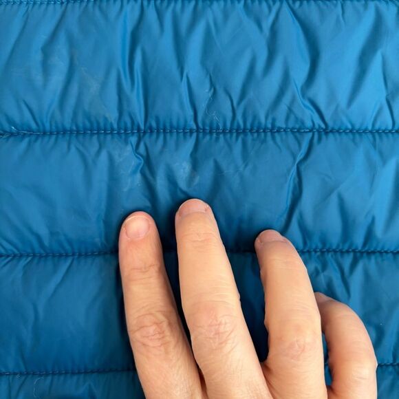 Venusras Heated puffer Vest blue size medium - no battery! Good used condition! - Picture 6 of 11